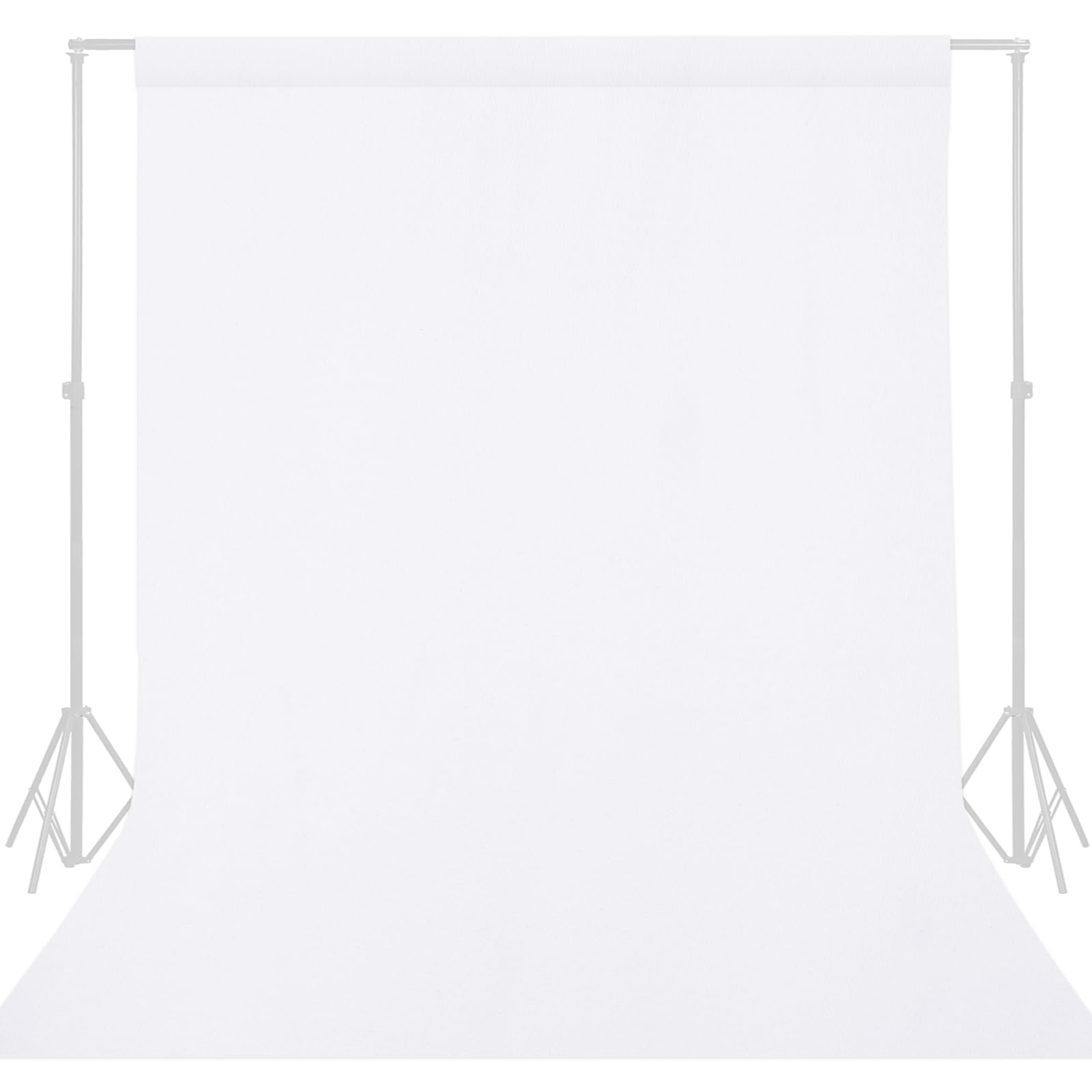 Photo 1 of GFCC White Backdrop - 10FTX12FT White Photo Backdrop for Photoshoot Background for Photography Screen Video Recording Picture Background