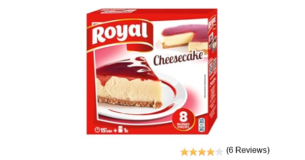 Royal - Masa De Tarta De Queso - Preparado, 325 g: Amazon.es ...