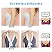 Silicone Adhesive Bra Pads Inserts, Push Up Sticky Removable Swimsuit Cups Bra Pad Breast Enhancer (2 Pair)