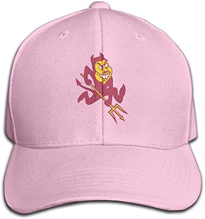 EVALY Classic Adult Arizona State University Sun Devils 02 Trucker Caps Black