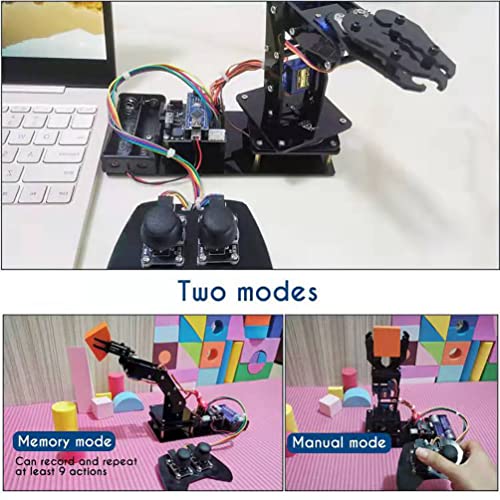 Science Kits For Kids 6-8 Acebott Qd022 LK COKOINO Robot Arm For