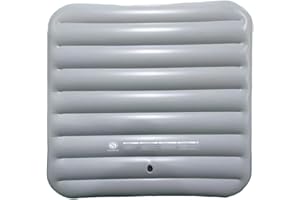 SHATCHI Energy Saving Spa Cover Inflatable Lid Protective Rain Overflow Heat Insulator Technology Square Bladder Fits All 4 Person Square Hot Tubs Up to 118cm