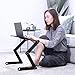 Cozy Desk Portable Laptop Stand for Computer,ORAF Cool Desk Portable Adjustable Aluminum Laptop Stand/Desk/Table TV Bed Table with Cooling Fans Mouse Pad Mount-Notebook-MacBook-Light Weight