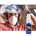 Combo pack 1oz Anti Fog Spray & microfiber for Eye & Sunglasses - Anti Static Glass & Lens Cleaner - Remove and Repel Dirt & Dust - Fog Free Cleaning Spray for Glasses- 1oz spray and towel