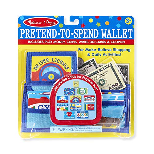 6 Melissa+Doug+Pretend+to+Spend+Play+Wallet
