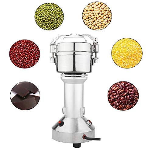 HighFree 150g Electric Herb Grain Spice Grinder Cereal Mill Grinder Powder Machine Portable High Speed 110V for Kitchen Herb Spice Pepper Coffee - Thumbnail 6