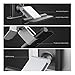 Cocoxin Mobile Phone CD Slot Car Mount Holder [Aluminum], Cradle Fit for iPhone 7 Plus, 7, 6 Plus, 6S, 6, 5S, 5C, 5, 4S, 4, Galaxy S6, S6 Edge, S5, S4, Note 2, Moto, HTC, Sony, 3.5-5.5 inchs - Silver