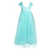 YiZYiF Little Girls High-Waisted Wedding Long