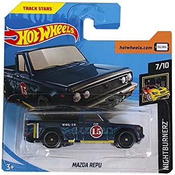 Hot Wheels Mazda Repu Nightburnerz 138/250 2019 short card