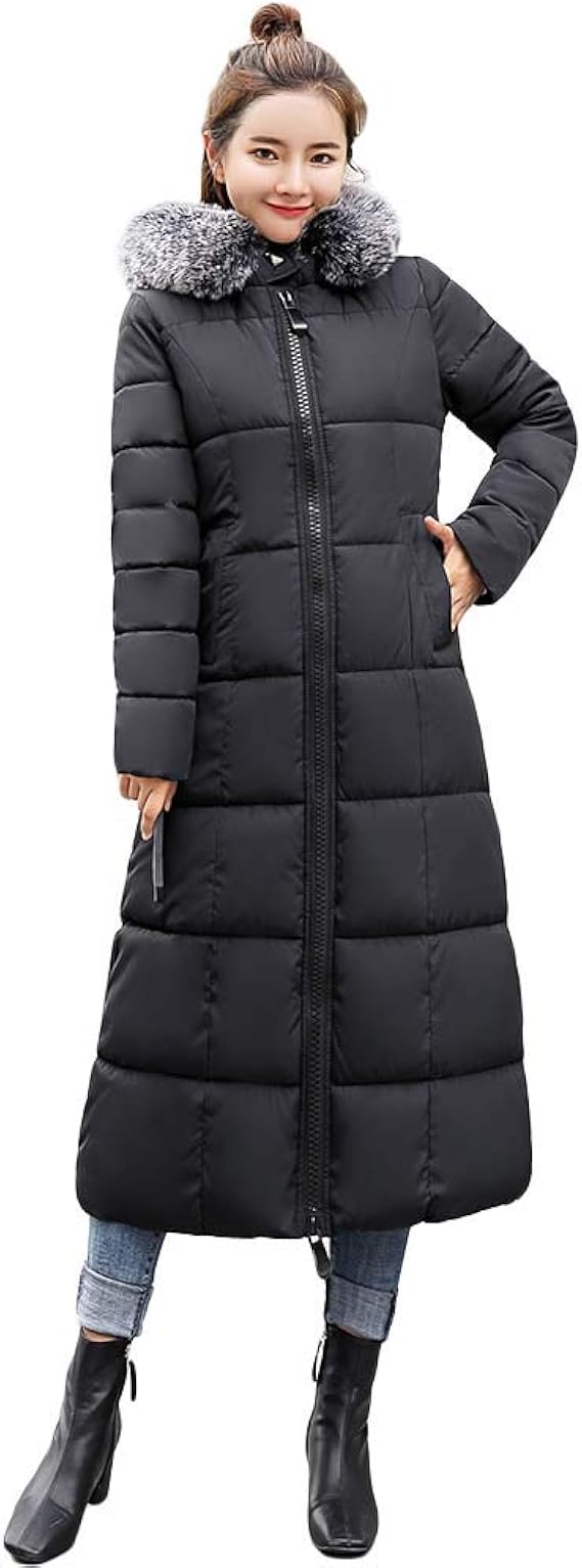 Amazon Miaomise ダウンコート 軽い 暖かい コート レディース ロングコート ベンチコート スタンドカラー ダウン ロング 小さいサイズ 大きいサイズ コート アウター ライトダウン アウター 帽子付き コート ジャケット 通販