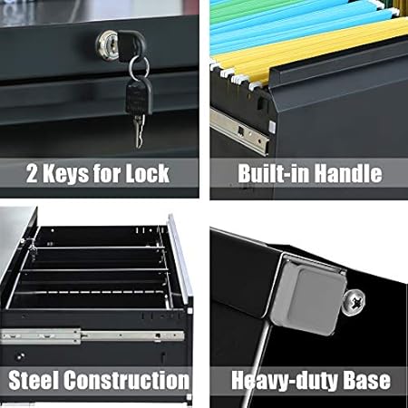 2 Drawer Lateral File Cabinet Locking Filing Cabinet 3 Drawers Metal Organizer Heavy Duty Hanging File Office Home Storage Office Products Dprd Tasikmalayakab Go Id