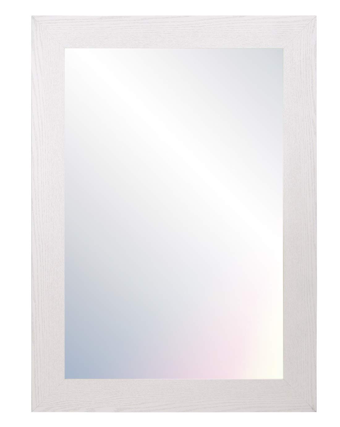 Chely-Intermarket-Espejo-de-Pared-Cuerpo-Entero-30x40cmMarco-Exterior-411x511cmBlanco-MOD-113-Varios-tamanos