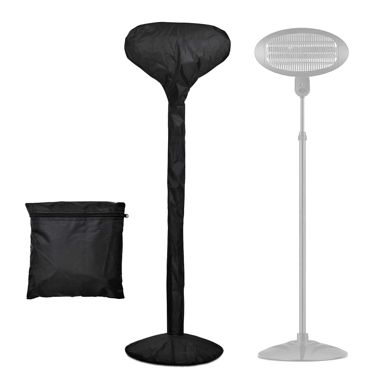 Electric Patio Heater Cover Full Covered Waterproof All Season Protection Universal Size 210D Oxford