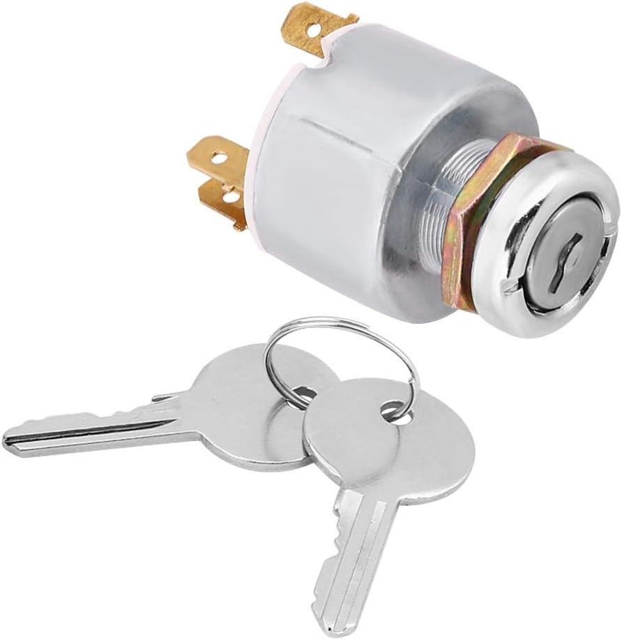 Interruttore Ebike Interruttore Accensione Per E-Bike - Serratura Cilindro Chiave, Ricambio Sicurezza Interruttore Avviamento Triciclo Elettrico - Foto 2