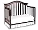 Graco Bryson 4-in-1 Convertible Crib, Espresso, Easily Converts to Toddler Bed Day Bed or Full Bed, Three Position Adjustable Height Mattress, Some Assembly Required (Mattress Not Included), full size