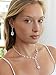 Mariell Sparkling Clear Rhinestone Necklace and Earrings Set for Proms, Bridesmaid's Gifts and Weddings