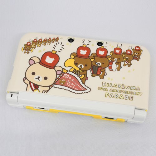 Nintendo Official Kawaii 3DS XL Hard Cover -Rilakkuma Wonderland