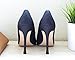 GoGoHeel Quick Tips - The Original High Heel Protectors & Heel Tip Replacement Caps, Repair Worn Stiletto Heel Tips (4 Pairs)
