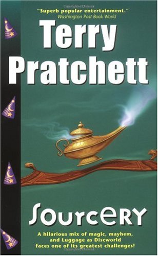 "Sourcery" av Terry Pratchett