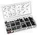 Performance Tool W5331 240pc Metric Nuts and Bolts Assortment With Case