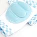 World Pride Infant Toddler Baby Knee Pad Crawling Safety Protector (Blue)
