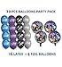 Fort-nite Birthday Balloons 20pcs - 16 Latex and 4 Foil fort nite Balloons Fort nite Party Supplies and video Game party supplies