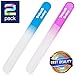 Baby Nail File Glass, 2 Emery Board, Set for Newborns,Toddlers, Infant, Babies & Young Children - Perfect Gift for Babies, New Moms & Baby Shower, Blue and Pink