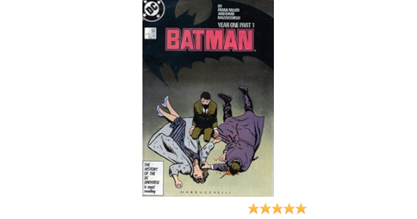 Batman Year One Issues 404 407 By Frank Miller The Complete Story Line 1986 Volume 1 Frank Miller David Mazzucchelli Amazon Com Books Batman Year One Issues 404 407 By Frank Miller The Complete Story Line 1986 Volume 1 Frank Miller David Mazzucchelli Amazon Com Books