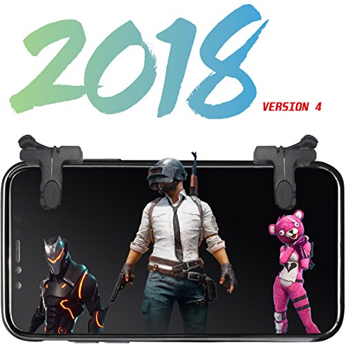 [NEWEST & LATEST] Mobile Game Controller Fire and Aim Trigger Buttons for PUBG Mobile / Fortnite / Knives Out / Rules of Survival