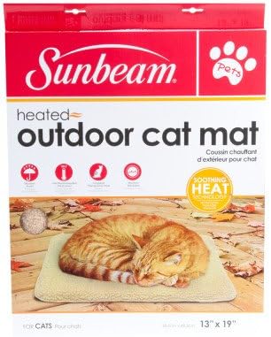 heated outdoor cat mat