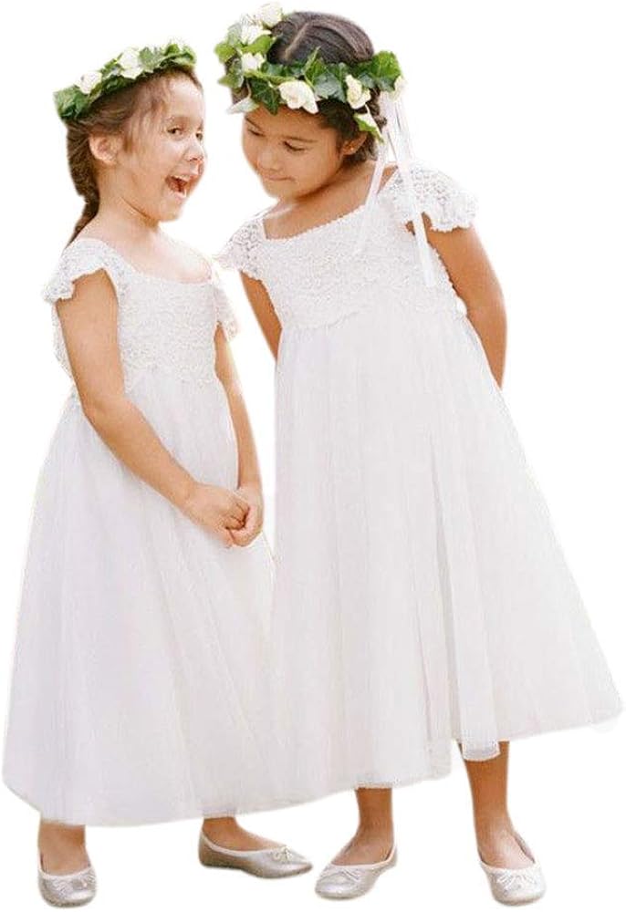 bohemian flower girl dresses