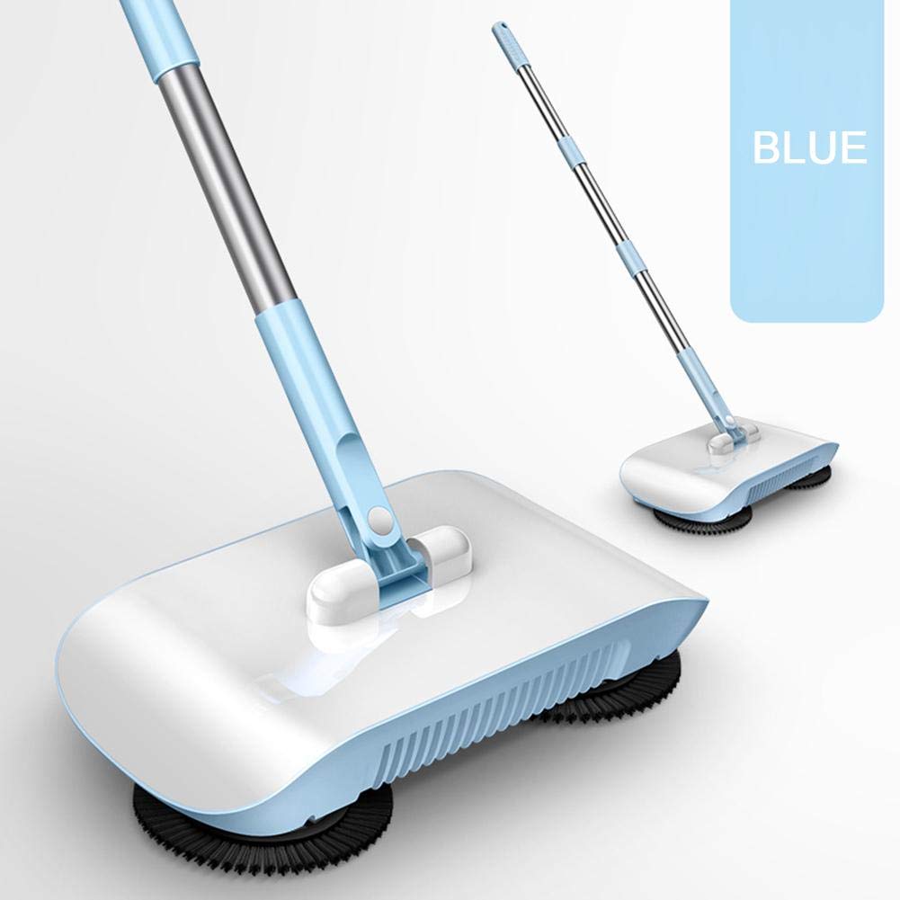 KIOPS Floor Sweeper,Hand Push Type Sweeper Home Broom Dustpan And Mop