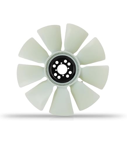 WQSING Cooling Radiator Fan Blade Compatible with Toyota Hilux 2WD