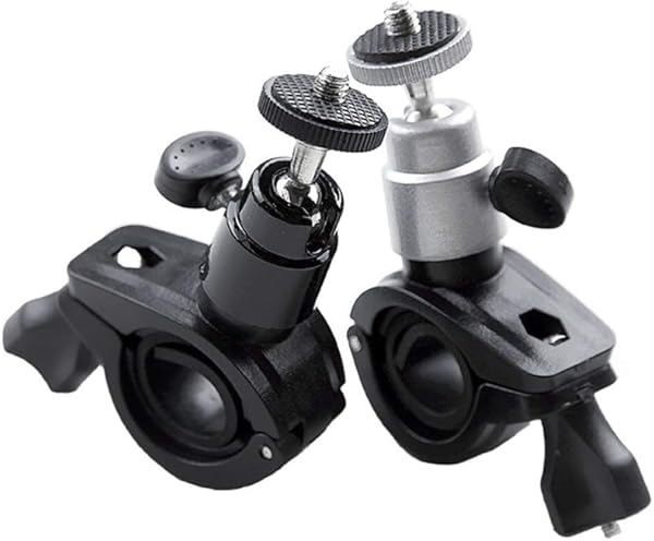 Motorcycle Car Camera Driving Recorder Aluminum Alloy Sports Camera Dv Bracket for Bicycle Motorcycle Sturdy and Practical Useful and Practical