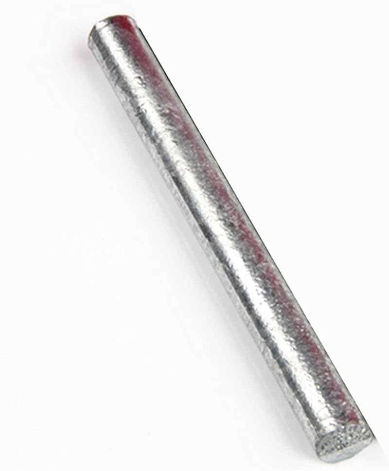 NIDUNO 99.5% Zinc Rod Ingot Round Bar Anode Electroplating 10x100mm 2mm-100mm
