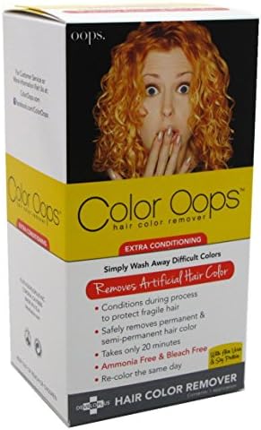 Color Oops Hair Color Remover Extra Conditioning 1 Each