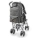 Diaper Bag Backpack | Easy Travel for Active Parents | Max Durability & Storage Capacity | Light Gray Classic Unisex Style | Bonus Change Pad & Insulated Bottle Sleeve | Large Diaper Backpack