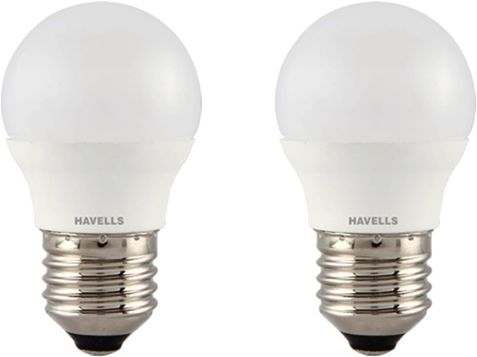 Havells LHLDERHEMK8X015PACKOF2 New Adore Base E27 15-Watt LED Bulb (Pack of 2, Cool Daylight)