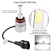 H11 LED Headlight Bulbs, LinkStyle 2PCS Headlight Bulbs Conversion Kit H11 H8 H9 Waterproof 36W 6500K 8000Lumens Super Bright Cool White COB Chips Fog Light Cree Bulb High Low Beam