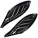 Amazicha Black Upper Fairing Side Wing Windshield Air Deflectors Fairing for Harley Touring FLHX FLHT FLHX 1996-2013