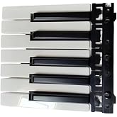 Digital Piano Repair Parts compatible with Yamaha YPT-370 PSR-E373 PSR-E473 PSR-E453 PSR-E443 PSR-E463,replacment white black keys