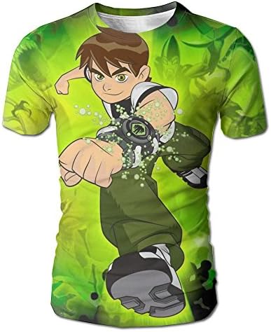 LOCPM LICOPC T-shirt Ben 10 Full All Over Print Fashion Comfortable Mens T-shirt