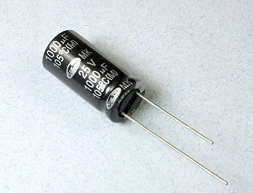 (NB #21) 4pcs NEW Samwha Electric MK 1000uF 25v 105C Radial Electrolytic Capacitor Low ESR