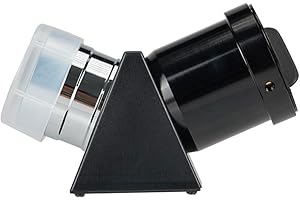 SVBONY SV221 Diagonal Mirror 1.25 inches, 45-Degree Correct-Image Prism Diagonal Provides Sharp Views That are Right-Side-Up 