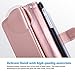 ULAK iPhone 6s Case, iPhone 6 Case, 6s Wallet Case, Wallet iPhone 6S Synthetic Leather Case Folio 9 Card Multi-Slots Flip for Women for Apple iPhone 6s/6 4.7 Inch (Rose Gold)