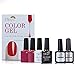 Gel Nail Polish Set , UV LED gel polish with Dry Fast Top Coat Base Coat by Ukiyo