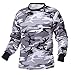 Rothco Long Sleeve Color Camo T-Shirt - Comfortable Tee for Outdoor Adventure, City Camo, Medium
