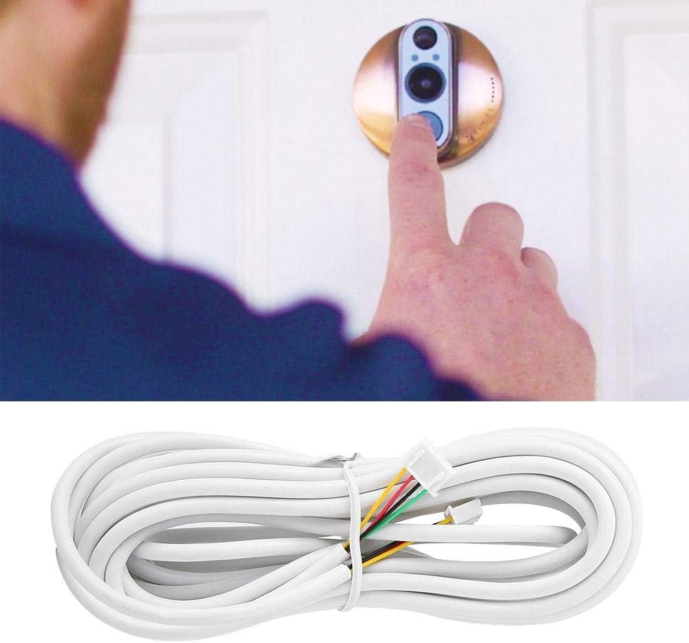4 Core White PVC Insulated Alarm Cable, Solid Copper Doorbell Wire Cable - Image 3