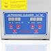 FoodKing Ultrasonic Cleaner Ultrasonic Cleaner Jewelry Ultrasonic Jewelry Eyeglass Commercial Industrial with Digital Heater Timer (1.3 Liter)