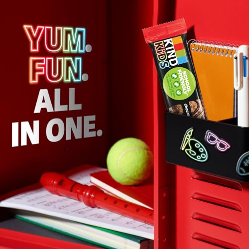 KIND KIDS SNACKS, CHOCOLATE CHIP BAR, TREE NUT AND PEANUT FREE, GLUTEN FREE, WHOLE GRAINS AND OATS, 5G PROTEIN, 5 COUNT